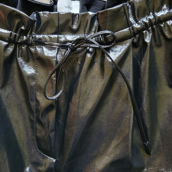 NWT Aritzia Wilfred Jive Leather Pants Large - Picture 5 of 8